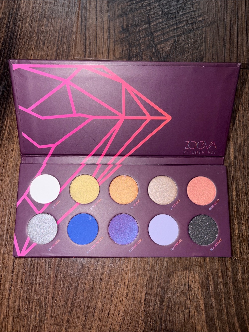 NWOB Zoeva RetroFuture Eyeshadow Palette